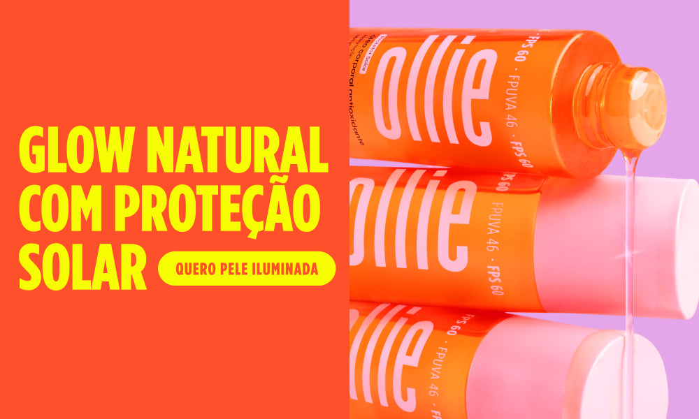 Produtos Ollie para proteção solar - meuollie